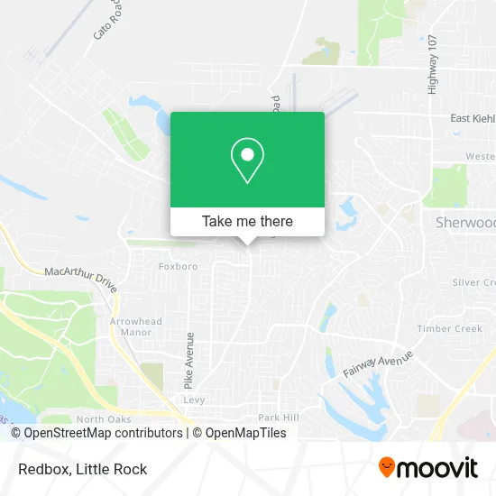 Redbox map