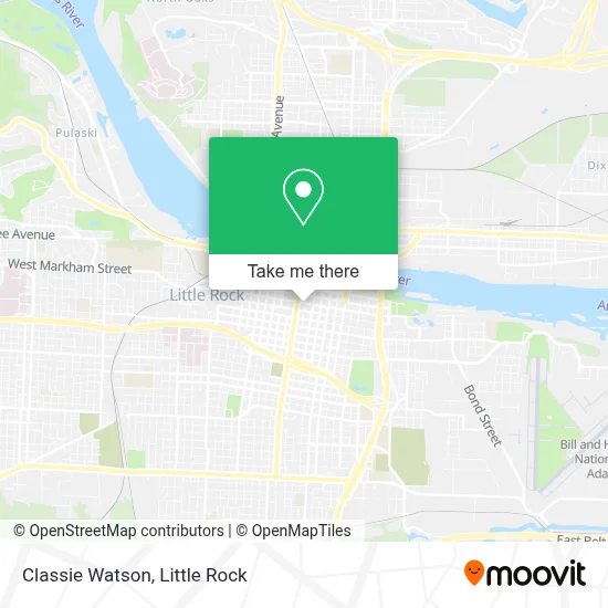 Classie Watson map