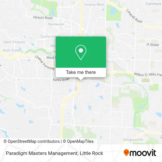 Paradigm Masters Management map