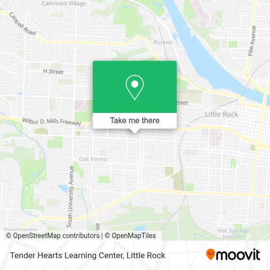 Tender Hearts Learning Center map