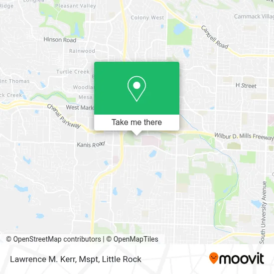 Lawrence M. Kerr, Mspt map