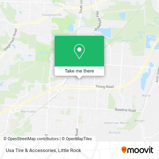 Usa Tire & Accessories map