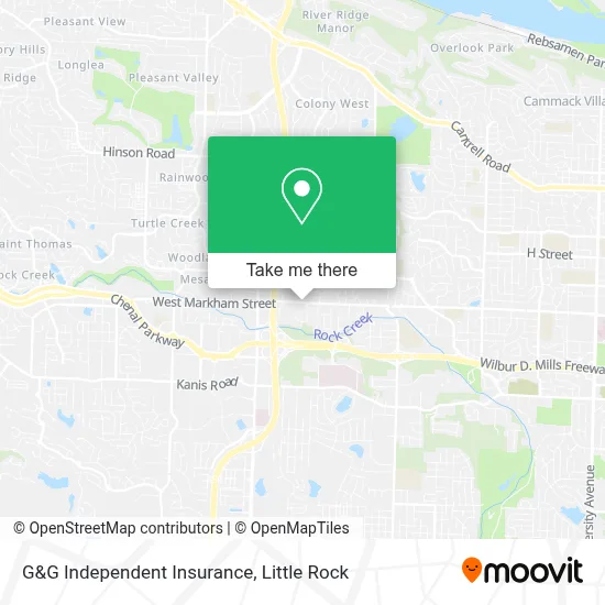 G&G Independent Insurance map