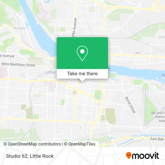 Studio 62 map