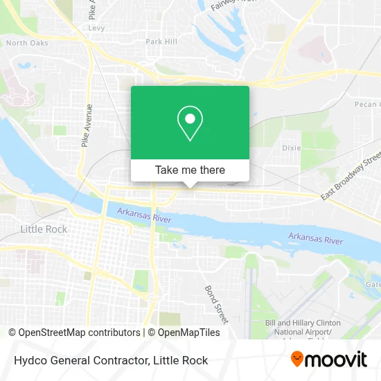 Hydco General Contractor map