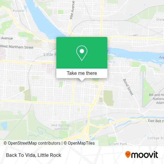 Back To Vida map