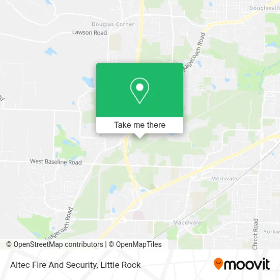 Altec Fire And Security map