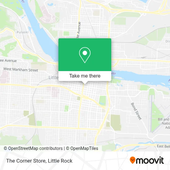 The Corner Store map