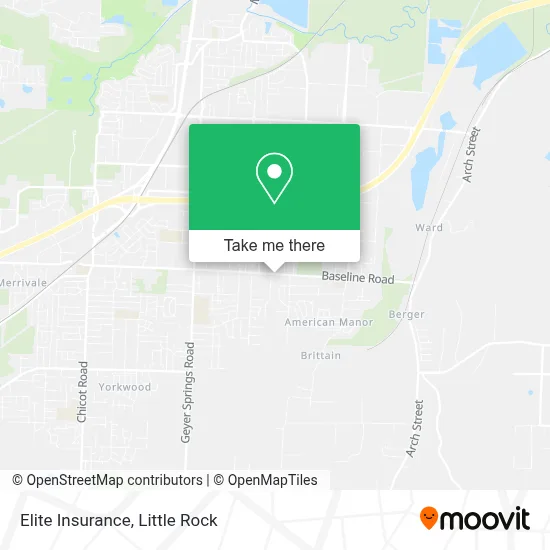 Elite Insurance map