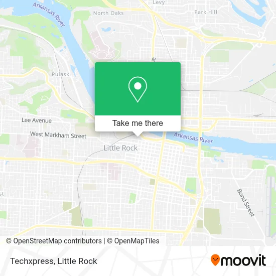 Techxpress map