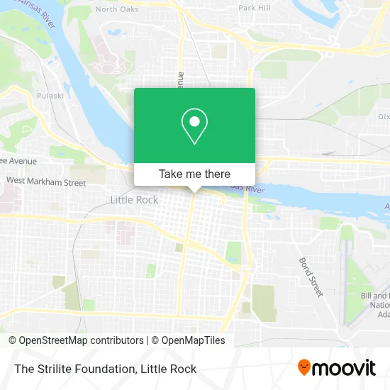 The Strilite Foundation map