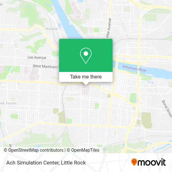Ach Simulation Center map