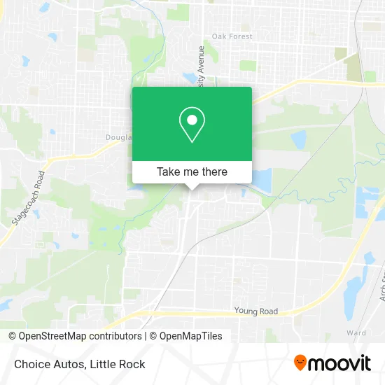 Choice Autos map