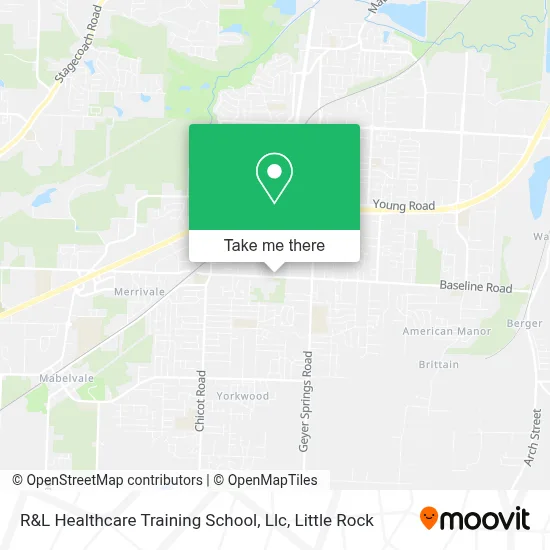 R&L Healthcare Training School, Llc map