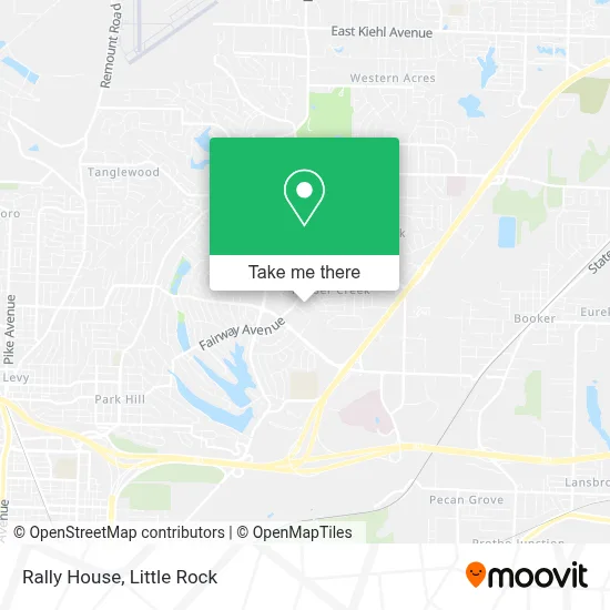 Rally House map