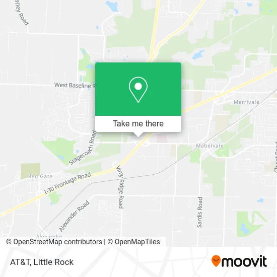 At&T map