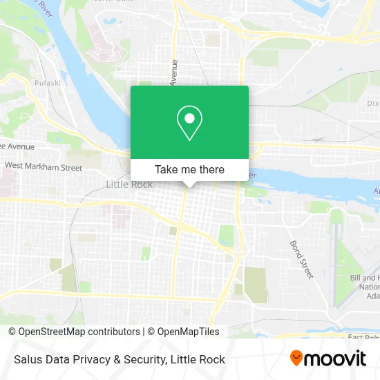Salus Data Privacy & Security map