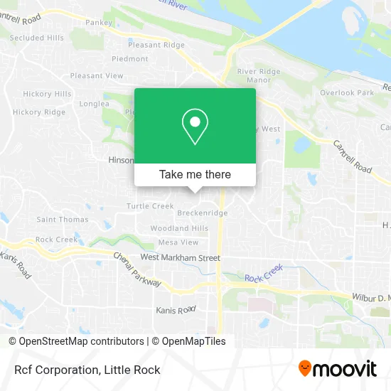 Rcf Corporation map