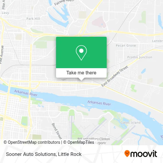 Sooner Auto Solutions map