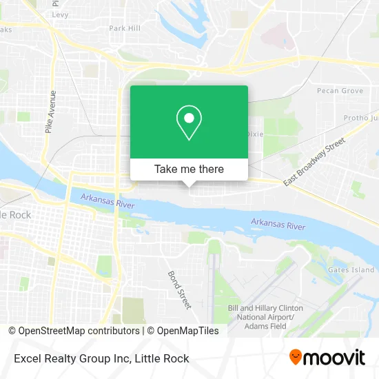 Excel Realty Group Inc map