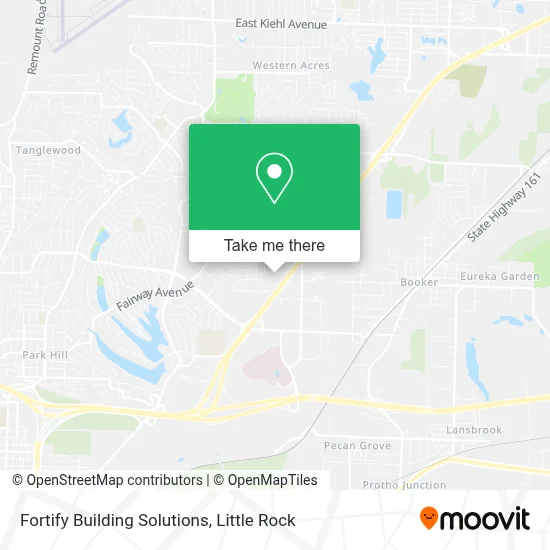 Fortify Building Solutions map