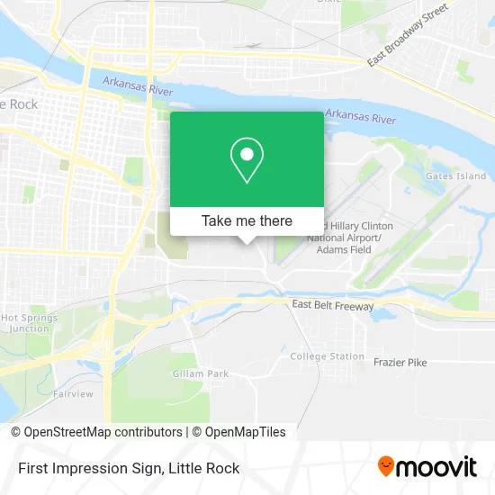First Impression Sign map