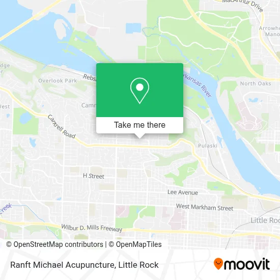 Ranft Michael Acupuncture map