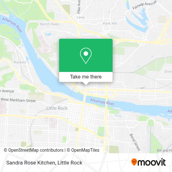 Sandra Rose Kitchen map