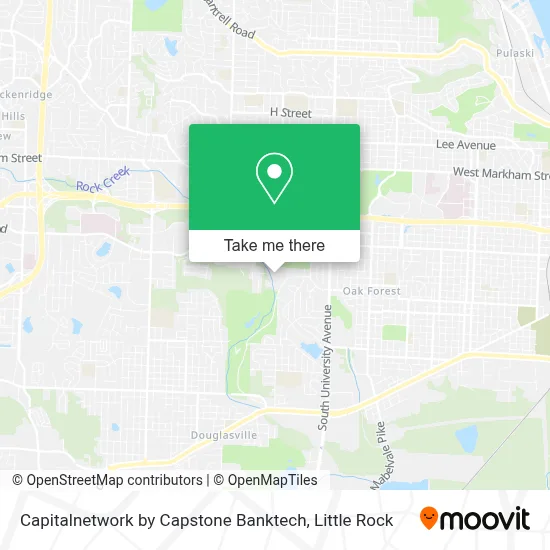 Capitalnetwork by Capstone Banktech map
