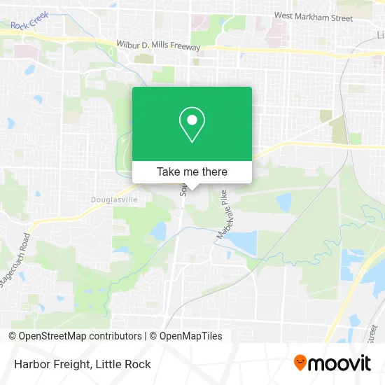 Harbor Freight map