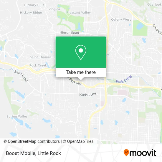 Boost Mobile map
