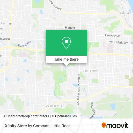 Xfinity Store by Comcast map