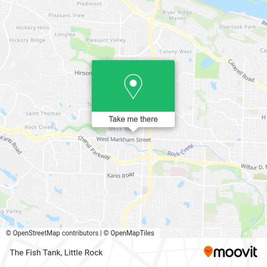 The Fish Tank map