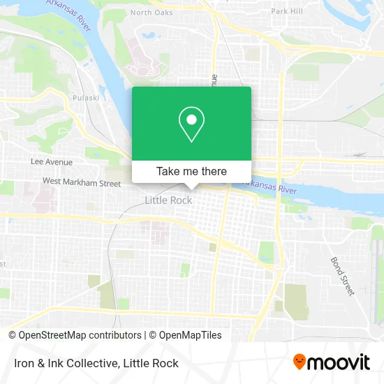 Iron & Ink Collective map