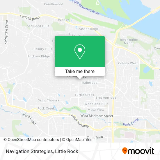 Navigation Strategies map