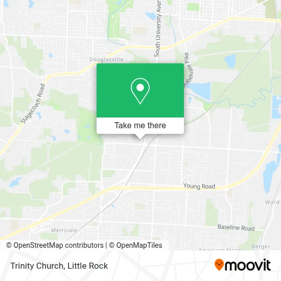 Trinity Church map