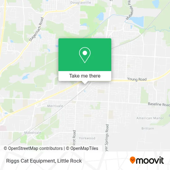 Riggs Cat Equipment map
