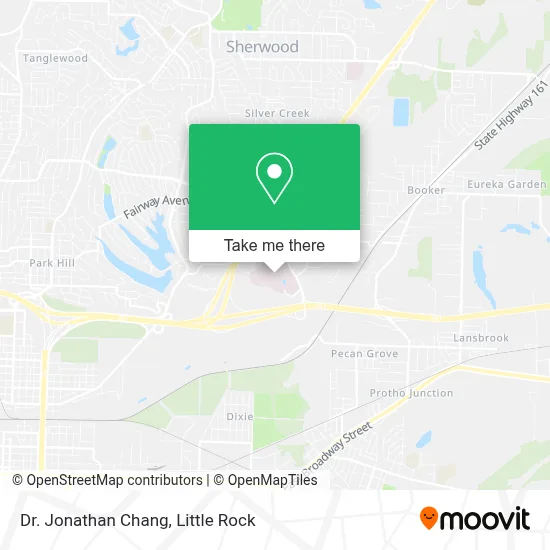 Dr. Jonathan Chang map