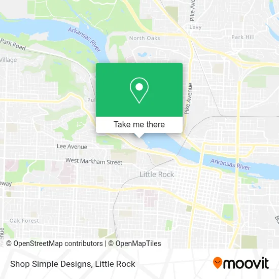 Shop Simple Designs map