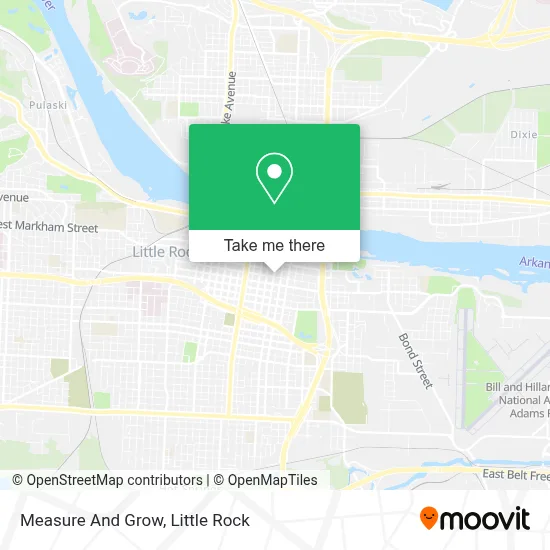 Measure And Grow map