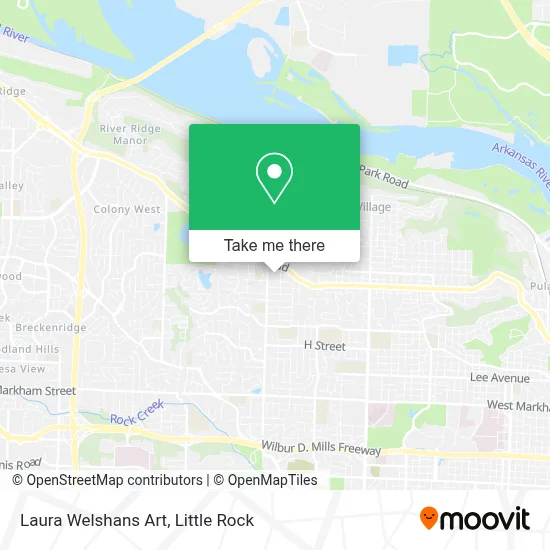 Laura Welshans Art map