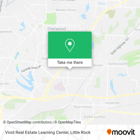 Vivid Real Estate Learning Center map