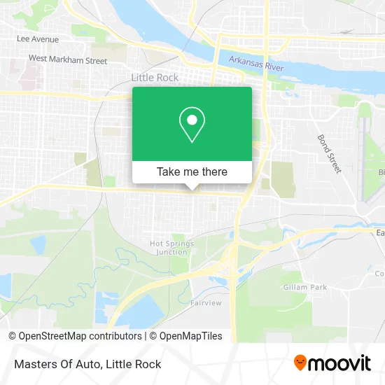 Masters Of Auto map
