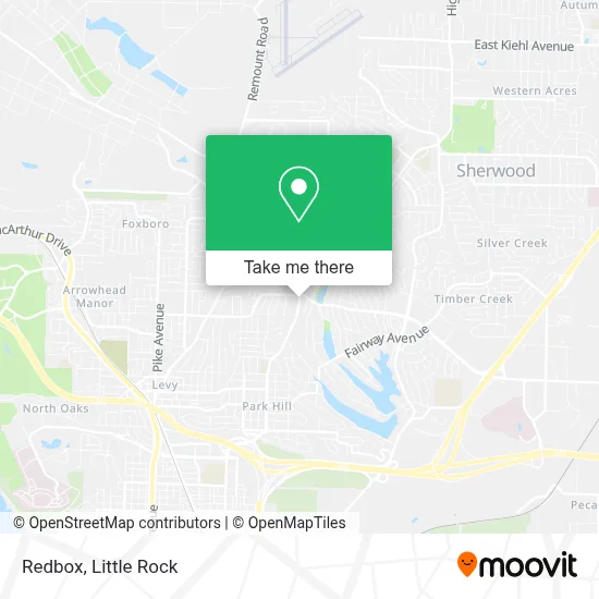 Redbox map