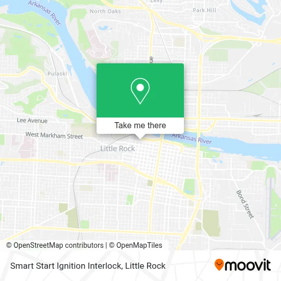 Smart Start Ignition Interlock map