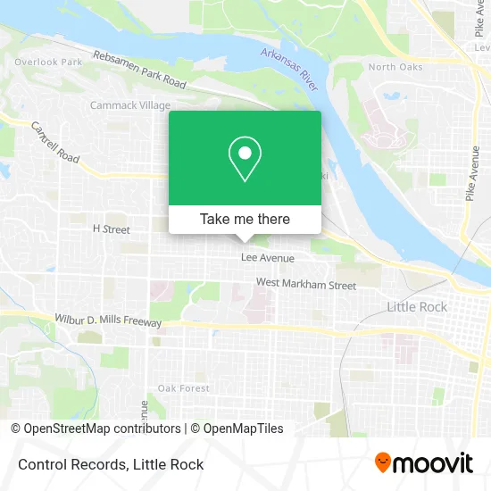 Control Records map