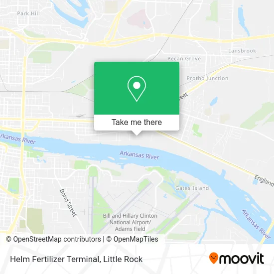 Helm Fertilizer Terminal map