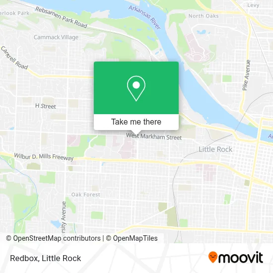 Redbox map