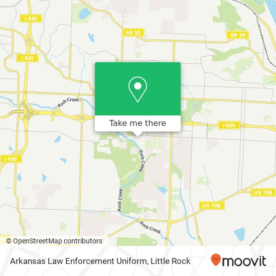 Arkansas Law Enforcement Uniform, 1221 Westpark Dr Little Rock, AR 72204 map