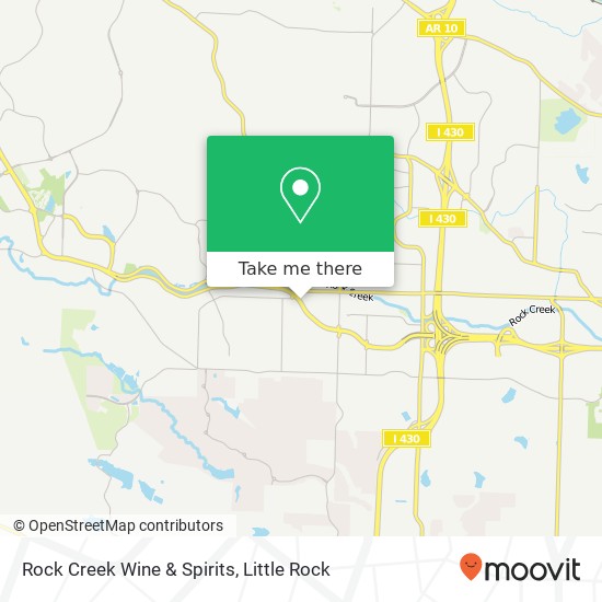 Rock Creek Wine & Spirits map